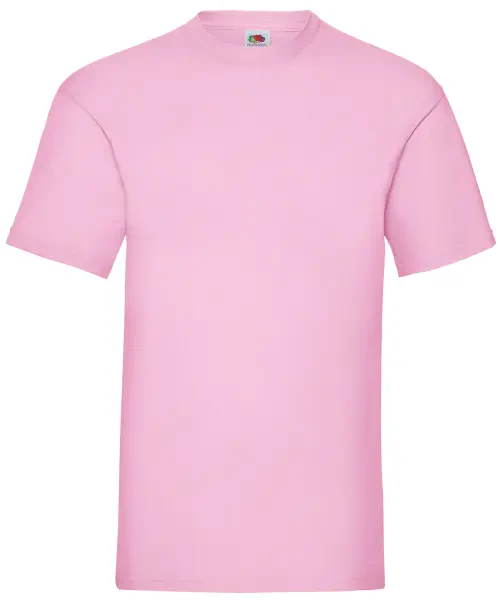 Fruit of the Loom Valueweight T Light Pink