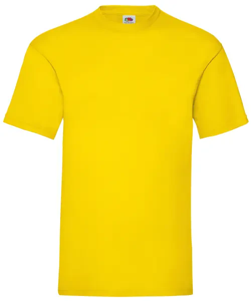 Fruit of the Loom Valueweight T Yellow