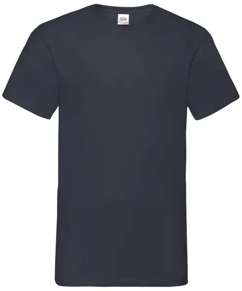 Fruit of the Loom Valueweight V-neck T Deep Navy