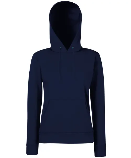 Fruit of the Loom Women's Classic 80/20 Hooded Sweatshirt Deep Navy