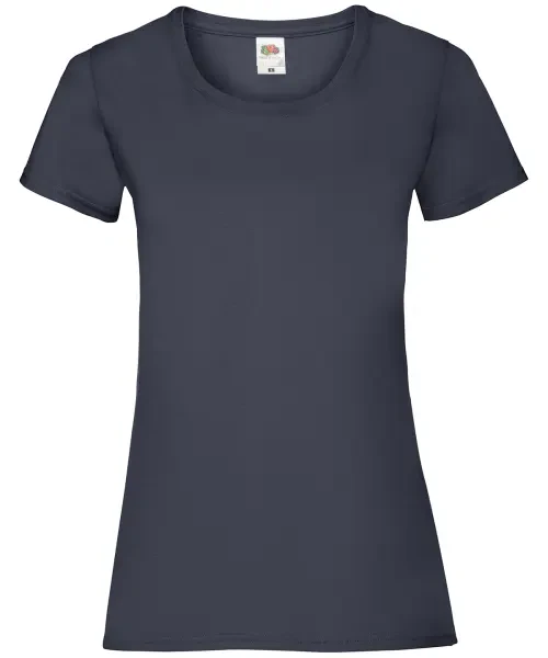 Fruit of the Loom Women's Valueweight T Deep Navy