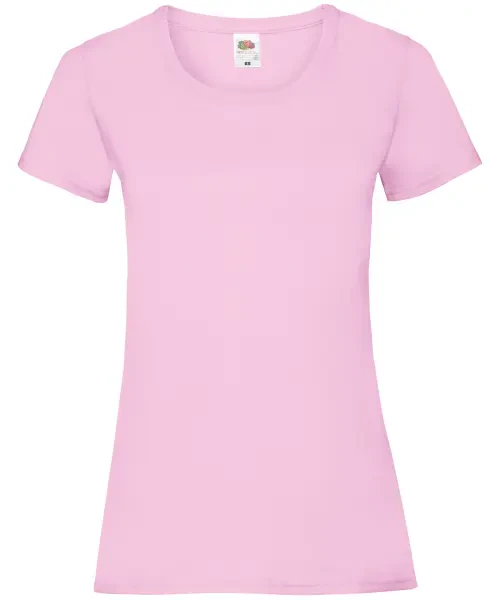 Fruit of the Loom Women's Valueweight T Light Pink