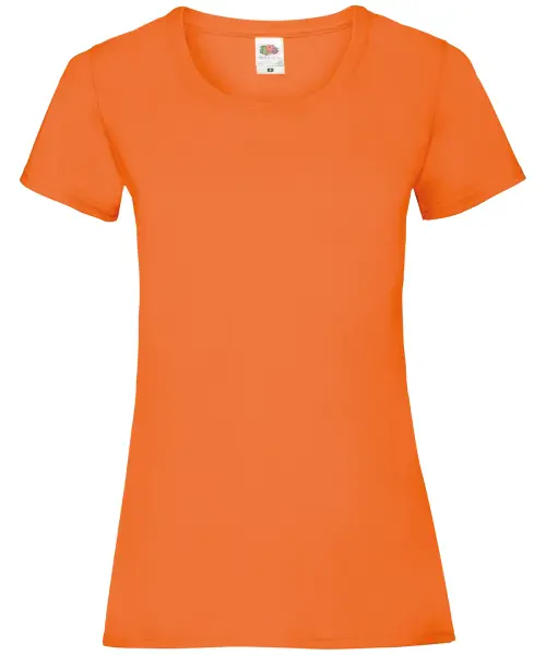 Fruit of the Loom Women's Valueweight T Orange