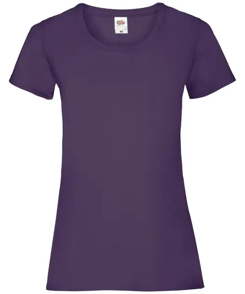 Fruit of the Loom Women's Valueweight T Purple