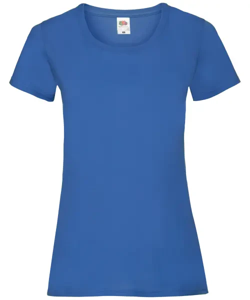 Fruit of the Loom Women's Valueweight T Royal Blue