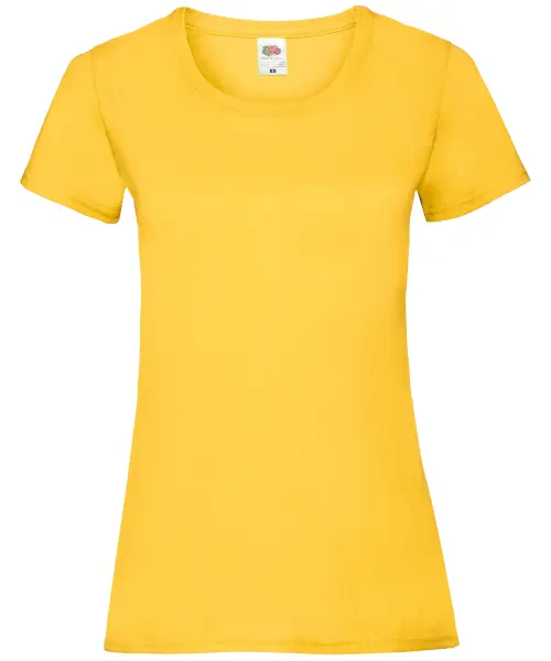 Fruit of the Loom Women's Valueweight T Sunflower