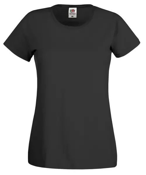 Fruit of the Loom Women's Original T Black