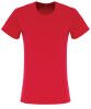 TriDri Women's Embossed Panel T-Shirt Fire Red