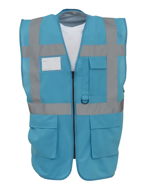 Yoko Multifunctional Executive Hi-Vis Waistcoat (HVW801) Sapphire