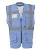 Yoko Multifunctional Executive Hi-Vis Waistcoat (HVW801) Sky