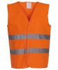 Yoko Hi-Vis 2-Band Waistcoat (HVW102) Orange