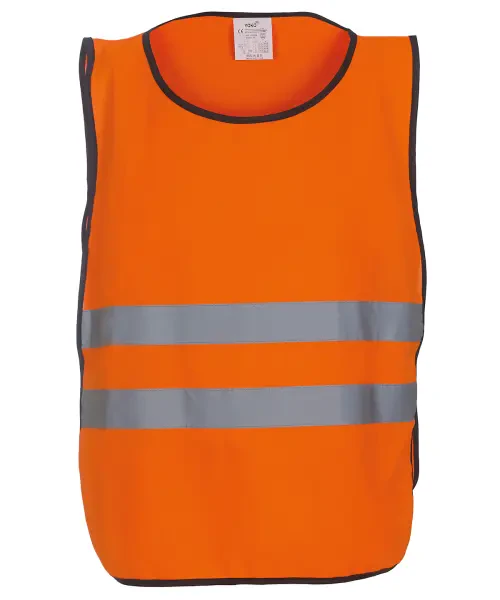 Yoko Hi-Vis 2-Band Tabard (HVJ269) Orange