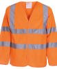 Yoko Hi-Vis Long Sleeve Waistcoat (HVJ200) Orange