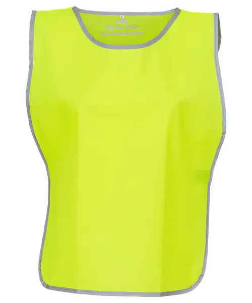 Yoko Hi-Vis Reflective Border Tabard (HVJ259) Yellow