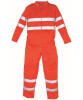 Yoko Hi-Vis Polycotton Coverall (HV058) Orange