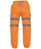 Yoko Hi-Vis Jogging Pants (HV016T) Orange