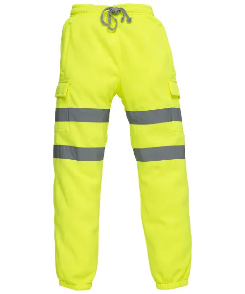 Yoko Hi-Vis Jogging Pants (HV016T) Yellow