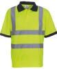 Yoko Hi-Vis Short Sleeve Polo (HVJ210) Yellow