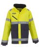 Yoko Hi-Vis Fontaine Storm Jacket (HVP309) Yellow/Navy