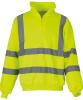 Yoko Hi-Vis Quarter Zip Sweatshirt (HVK06) Yellow