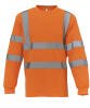 Yoko Hi-Vis Long Sleeve T-Shirt (HVJ420) Orange