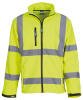 Yoko Hi-Vis Softshell Jacket (HVK09) Yellow