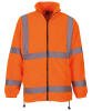 Yoko Hi-Vis Heavyweight Fleece Jacket (HVK08) Orange