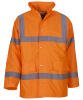 Yoko Hi-Vis Classic Motorway Jacket (HVP300) Orange