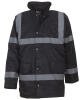 Yoko Hi-Vis Security Jacket (HVP301) Black