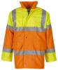 Yoko Hi-Vis Contrast Jacket (HVP303) Yellow/Orange