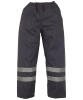 Yoko Hi-Vis Waterproof Overtrousers (HVS461) Navy