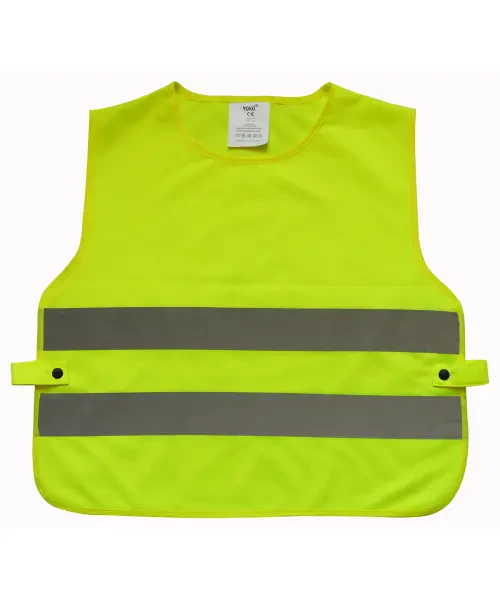 Yoko Kids Hi-Vis 2-Band Tabard (HVS269CH) Yellow