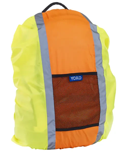 Yoko Hi-Vis Rucksack Cover (HVW068) Yellow/Orange