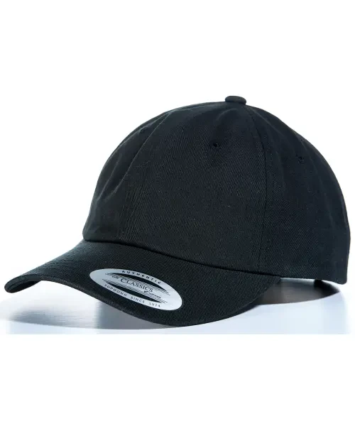 Flexfit by Yupoong Dad Hat Baseball Strap Back (6245CM) Black