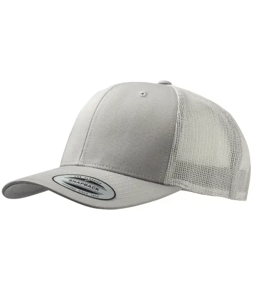 Flexfit by Yupoong Retro Trucker Cap (6606) Silver