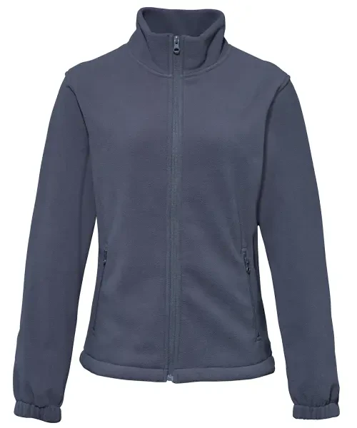 2786 Women's Full-Zip Fleece Charcoal