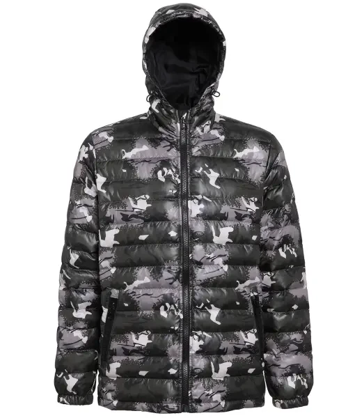 2786 Padded Jacket Camo Green