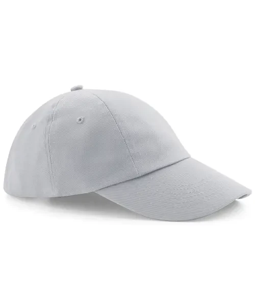 Beechfield Low-Profile Heavy Cotton Drill Cap Light Grey