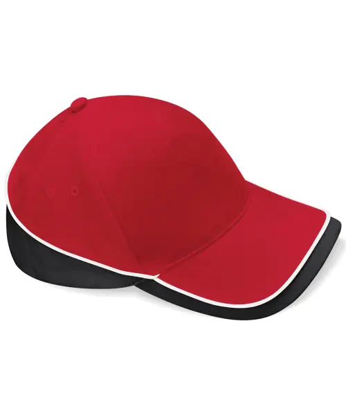 Beechfield Teamwear Competition Cap Classic Red/Black