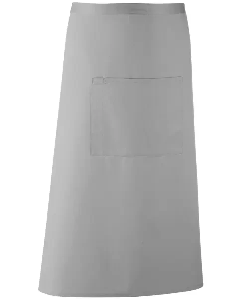 Premier Colours Bar Apron Silver