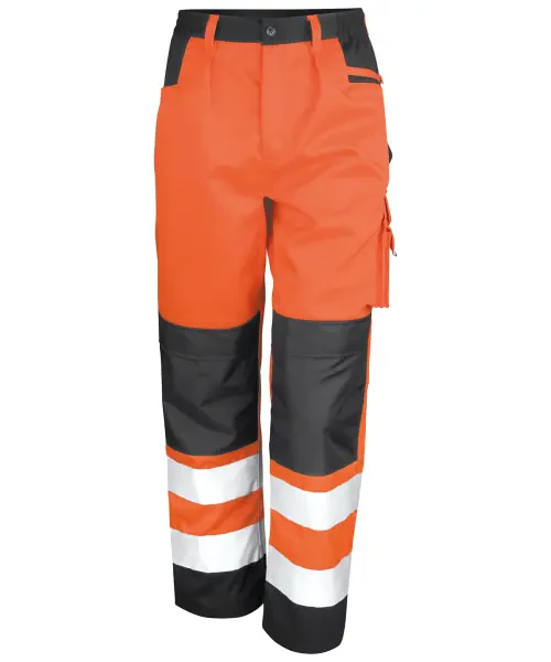 Result Safety Cargo Trousers Orange