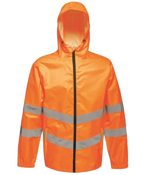 Regatta High-Vis Pro Pack-Away Jacket Orange