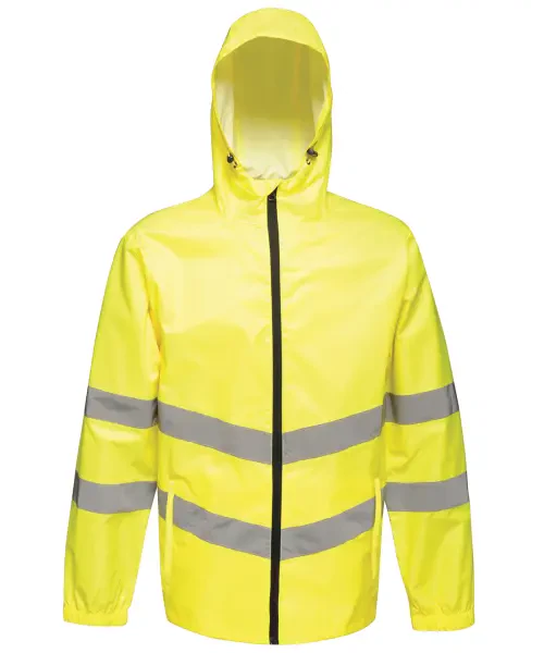 Regatta High-Vis Pro Pack-Away Jacket Yellow