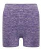 Tombo Women's Seamless Shorts Purple Marl