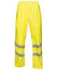 Regatta Hi-Vis Pro Pack-Away Trousers Yellow