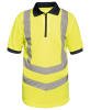 Regatta Hi-Vis Pro Polo Yellow/Navy