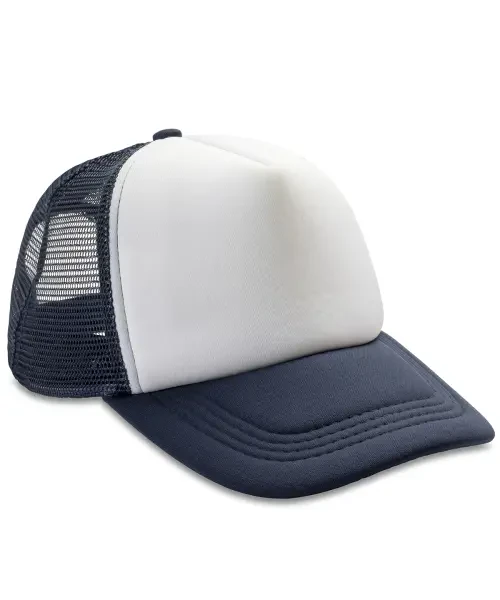 Result Core Detroit Half Mesh Truckers Cap Navy/White