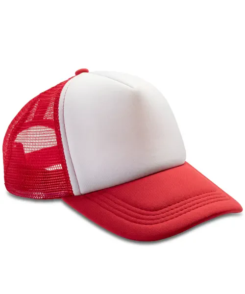 Result Core Detroit Half Mesh Truckers Cap Red/White