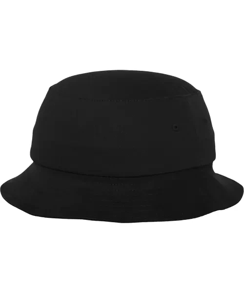 Flexfit by Yupoong Flexfit Cotton Twill Bucket Hat (5003) Black