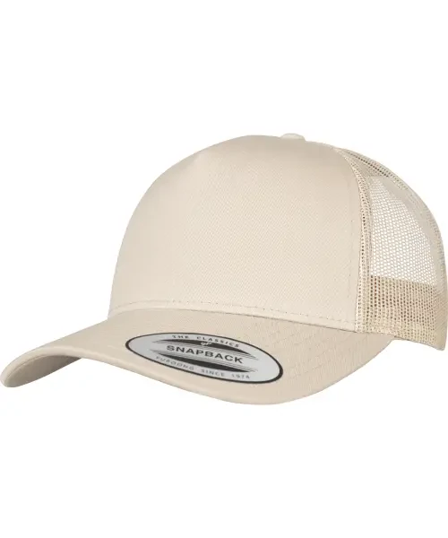 Flexfit by Yupoong 5-Panel Retro Trucker Cap (6506) Khaki